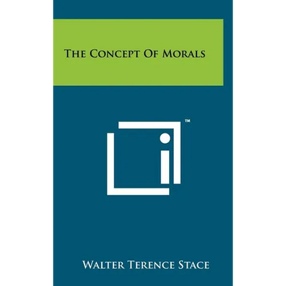 The Concept of Morals - Hardcover