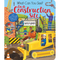 What Can You See? on a Construction Site: With Peek-Through Pages and Fun Facts! - Board Book