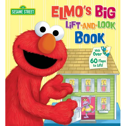 Elmo's Big Lift-And-Look Book (Sesame Street) - Board Book