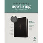 NLT Wide Margin Bible, Filament Enabled (Hardcover Leatherlike, Black Cross, Red Letter) - Imitation Leather