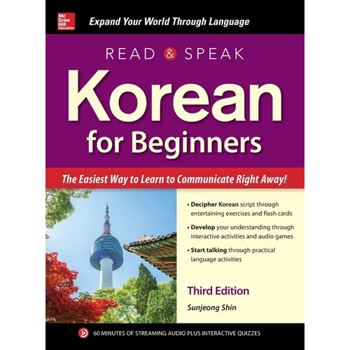Read and Speak Korean for Beginners, Third Edition - Hardcover