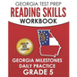 GEORGIA TEST PREP Reading Skills Workbook Georgia Milestones Daily Practice Grade 5: Preparation for the Georgia Milestones English Language Arts Test - Paperback