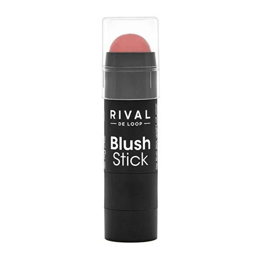 Rival de Loop Coral Makeup Blush Stick No.02 - Vibrant, Natural-Looking Flush for Cheeks