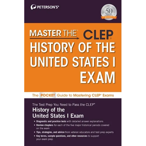 Master The(tm) Clep(c) History of the United States I Exam - Paperback