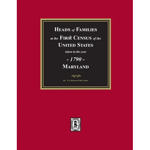1790 Census of Maryland - Paperback