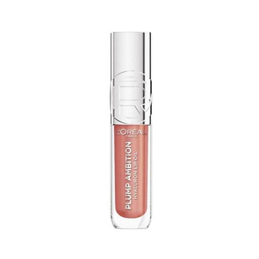 L'Oréal Paris Plump Ambition Hyaluron Lip Oil - Nourishing, Moisturizing, and Plumping Lip Care with Hyaluronic Acid and Vanilla Oil