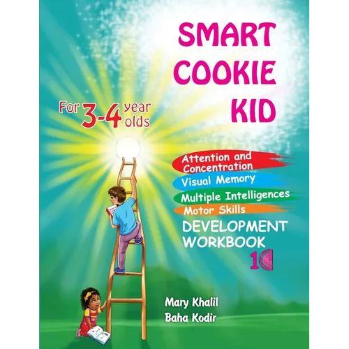 Smart Cookie Kid For 3-4 Year Olds Attention and Concentration Visual Memory Multiple Intelligences Motor Skills Book 1C - Paperback