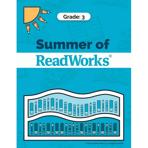 Summer of ReadWorks Grade 3 - 2025 - Paperback