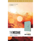 The Message Deluxe Gift Bible, Large Print (Leather-Look, Teal): The Bible in Contemporary Language - Imitation Leather