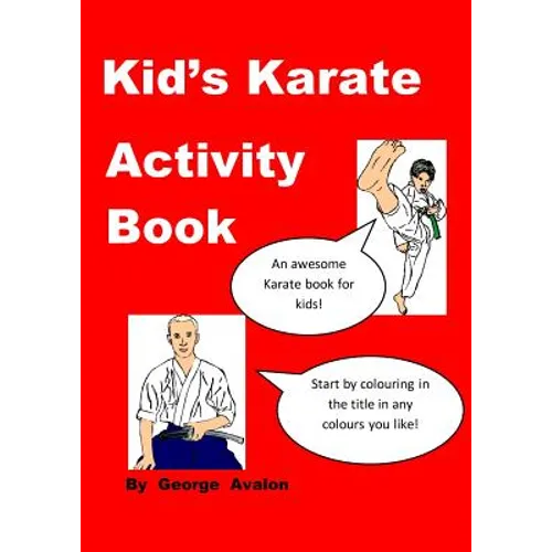 Kid's Karate Activity Book - Paperback