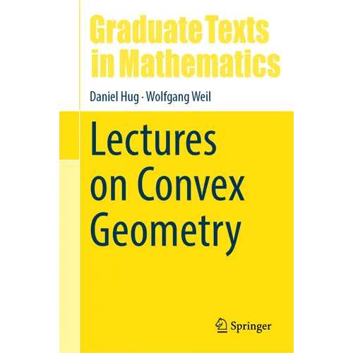 Lectures on Convex Geometry - Hardcover