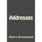 Addresses - Paperback