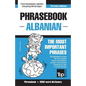 English-Albanian phrasebook and 3000-word topical vocabulary - Paperback