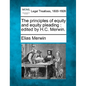 The principles of equity and equity pleading: edited by H.C. Merwin. - Paperback