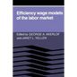Efficiency Wage Models of the Labor Market - Paperback