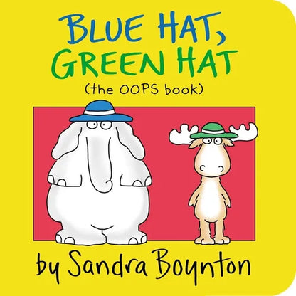 Blue Hat, Green Hat - Board Book