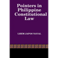 Pointers in Philippine Constitutional Law - Paperback