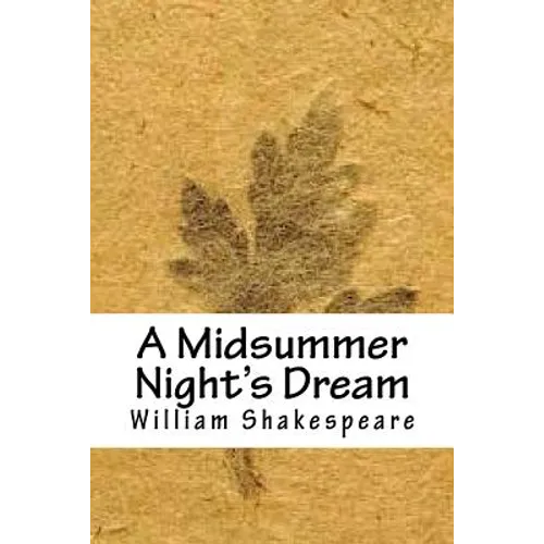 A Midsummer Night's Dream - Paperback