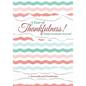 A Year of Thankfulness! Daily Gratitude Journal - Paperback