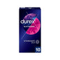 Durex Extreme Condoms - Delayed Ejaculation, Lubricated, Textured for Enhanced Intimacy - Pack of 10