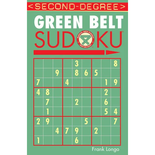 Second-Degree Green Belt Sudoku(r) - Paperback