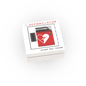 Wall Defibrillator Cabinet - Printed 2x2 Tile - Made Using LEGO® Parts