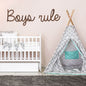 Wooden Signs for Baby Room