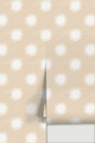 Sol Wallpaper, tan and white