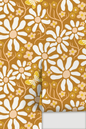 Spring Daze Wallpaper, rust