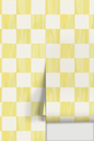 Checkers Wallpaper, lemon