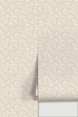 Simple Stripes Wallpaper, tan and white