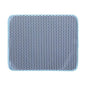 Waterproof EVA Double Layer Cat Litter Trapping Pet Litter Box Mat Clean Pad
