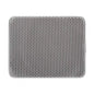 Waterproof EVA Double Layer Cat Litter Trapping Pet Litter Box Mat Clean Pad