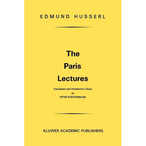 The Paris Lectures - Paperback