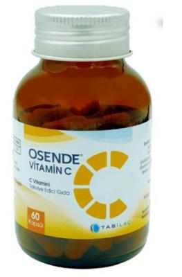Osende Vitamin C Ester-C: Support Immune Health & Antioxidant Protection - 60 Capsules