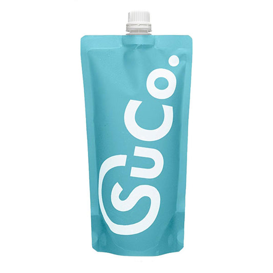 SuCo Reusable Collapsible Water Bottle - 600ml, BPA-Free, Eco-Friendly Hydration for Active Lifestyle