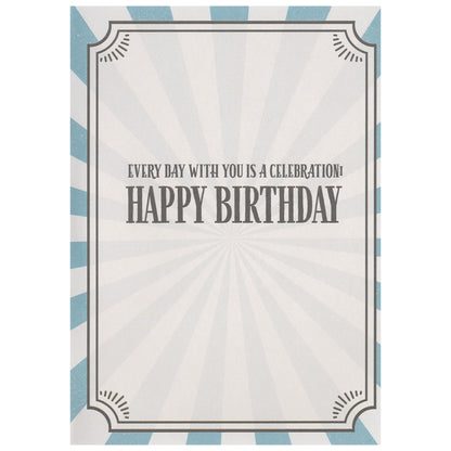 Buy the Ticket - Birthday Card