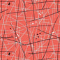 Red Swizzle Stick Cotton Wideback Fabric per yard