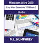 Word 2019 Lists - Paperback