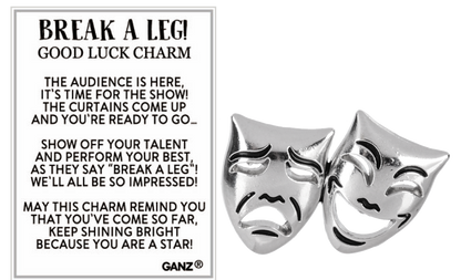 Break a Leg Good Luck Charm - A Token for Performers