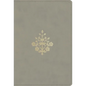 ESV Large Print Compact Bible, Red Letter (Trutone, Stone, Branch Design) - Imitation Leather