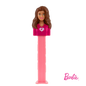 Pez Barbie Dispenser with 3 Candy rolls - Brown Hair Barbie