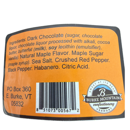 Burke Bark - Dark Chocolate Hot Habanero