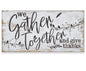 We Gather Together and Give Thanks - Canvas
