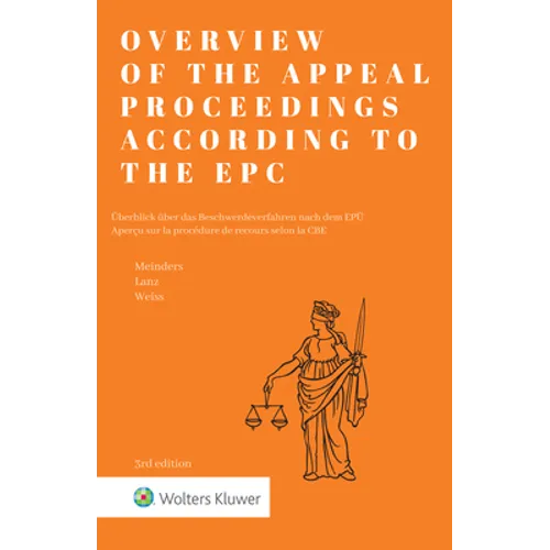 Overview of the Appeal Proceedings According to the Epc - Hardcover