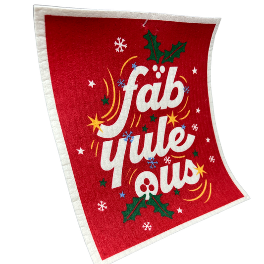 Schwammtuch - Fantastisch weihnachtlich