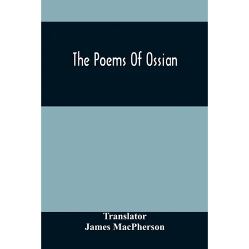 The Poems Of Ossian - Paperback