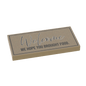 "We hope you brought food" Door Mat - Custom Printed 2x4 - Tile Made using LEGO® Parts