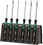 Wera 2035/6 B Micro Precision Screwdriver Set With Rack 05118152001