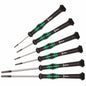 Wera 2035/6 Kraftform Micro Slotted Precision Screwdriver Set 05345270001